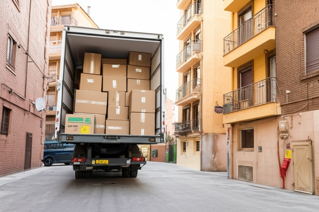 Mudanzas sin preocupaciones en Pineda de Mar