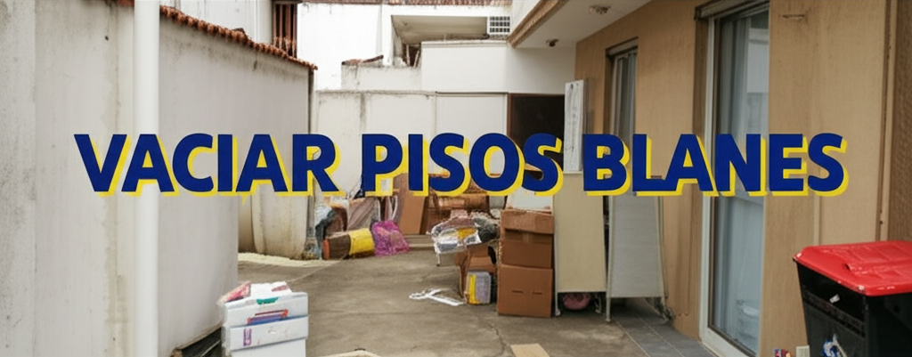 Vaciar pisos Blanes de forma profesional y efectiva