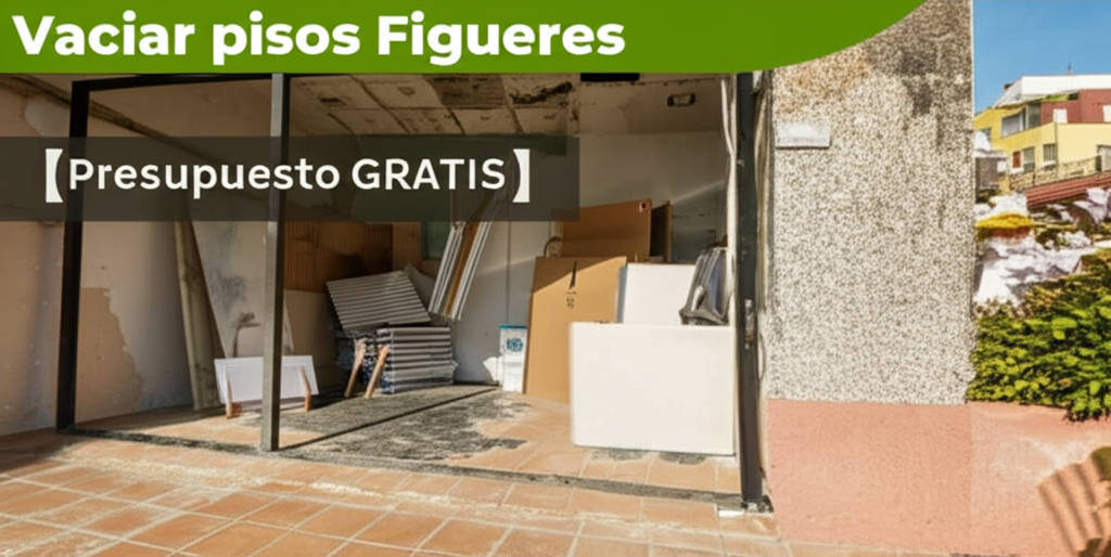Vaciar pisos Figueres【Presupuesto GRATIS】