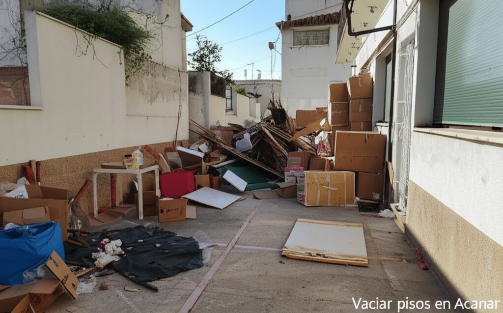 Vaciar pisos en Alcanar
