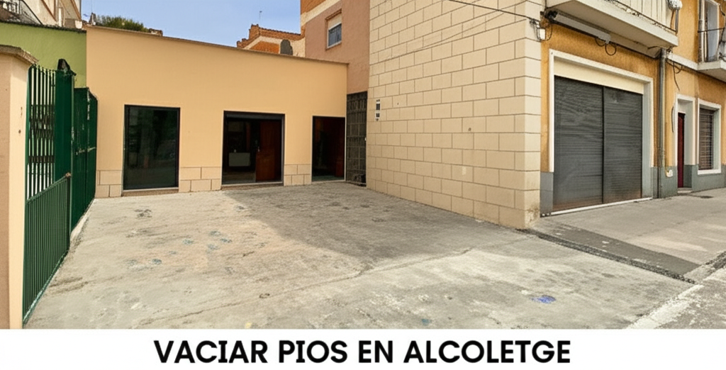 Vaciar pisos en Alcoletge