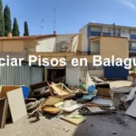 Vaciar pisos en Balaguer