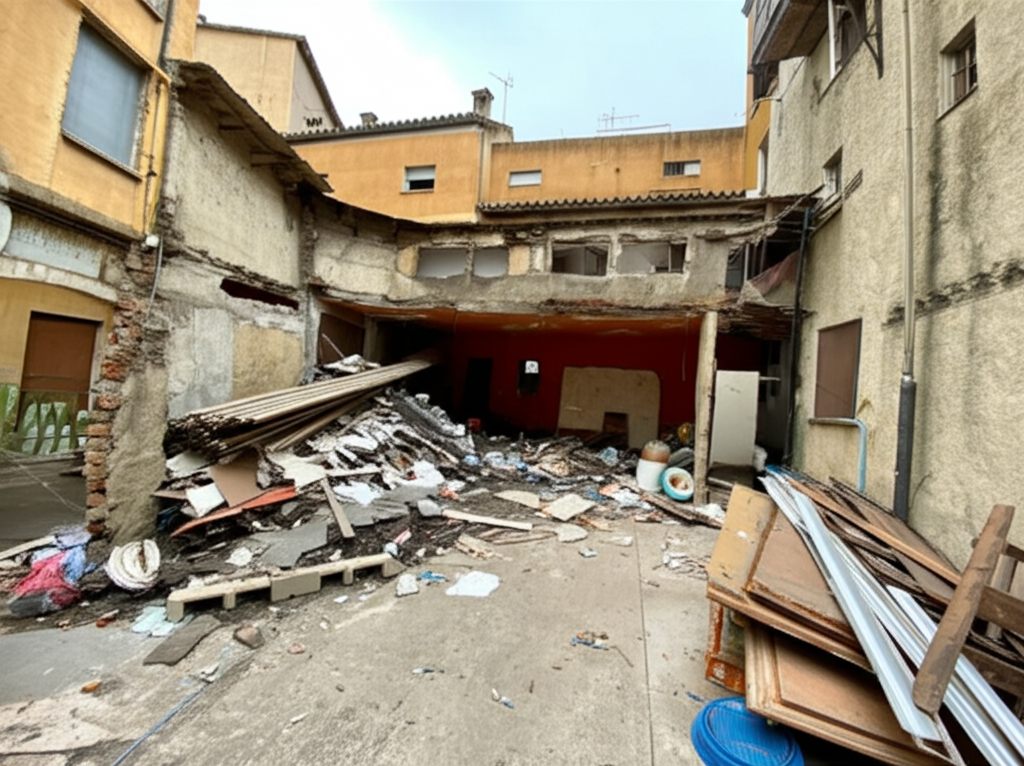 Vaciar pisos en Gironella
