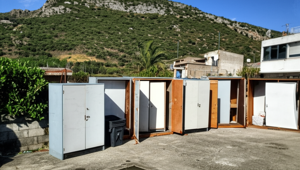 Vaciar pisos en La Jonquera