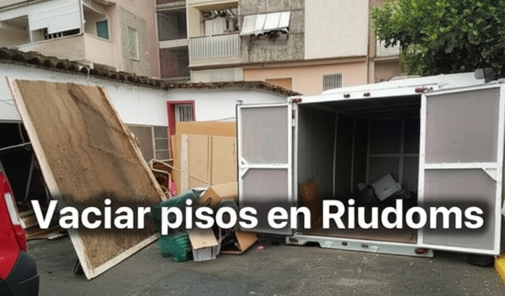 Vaciar pisos en Riudoms