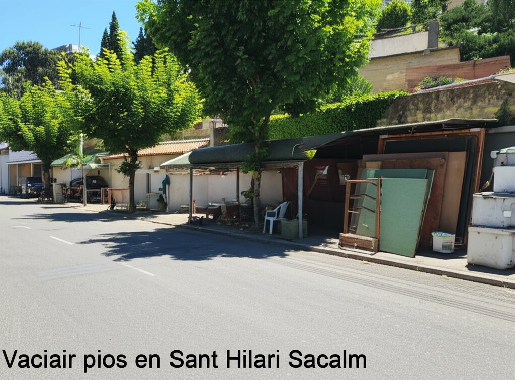 Vaciar pisos en Sant Hilari Sacalm
