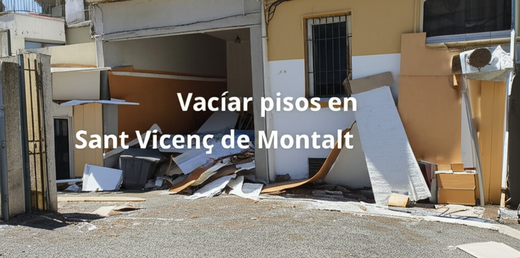 Vaciar pisos en Sant Vicenç de Montalt